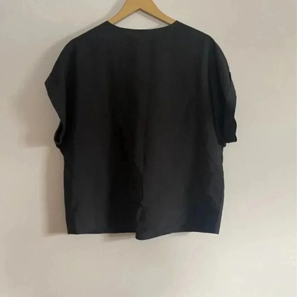 Club Monaco Black Twist Top - Picture 10 of 11